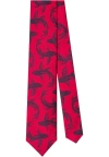 Robert Talbott Robert Koi Fish Jacquard Best Of Class Necktie In Red