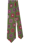 Robert Talbott Robert Large Medallion Best Of Class Necktie In Green