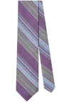 Robert Talbott Robert Large Multi Repp Best Of Class Necktie In Purple