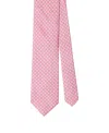Robert Talbott Robert Micro Neat Geo Spot Best Of Class Necktie In Pink