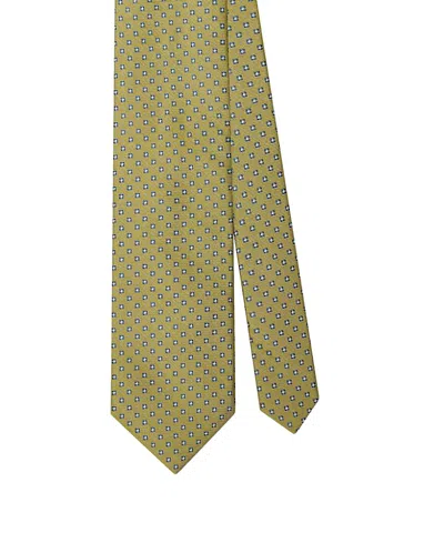 ROBERT TALBOTT ROBERT MICRO NEAT GEO SPOT BEST OF CLASS NECKTIE