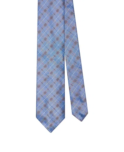 Robert Talbott Robert Multi Check Necktie In Blue