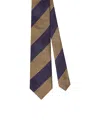 Robert Talbott Robert Neat Repp Necktie In Yellow