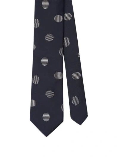 Robert Talbott Robert Oval Geo Jacquard Best Of Class Necktie In Orange