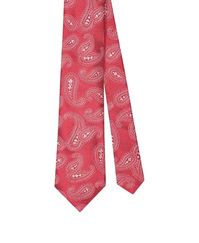 Robert Talbott Robert Paisley Twill Best Of Class Necktie In Pink
