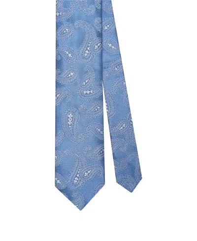 Robert Talbott Robert Paisley Twill Best Of Class Necktie In Blue