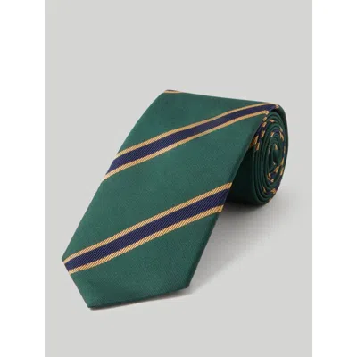 Robert Talbott Robert Repp Necktie In Green Navy