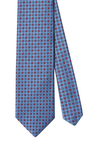 Robert Talbott Robert Square Neat Best Of Class Necktie In Blue
