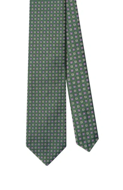 Robert Talbott Robert Square Neat Best Of Class Necktie In Multi