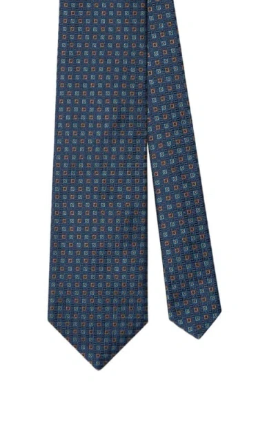 Robert Talbott Robert Square Neat Best Of Class Necktie In Multi