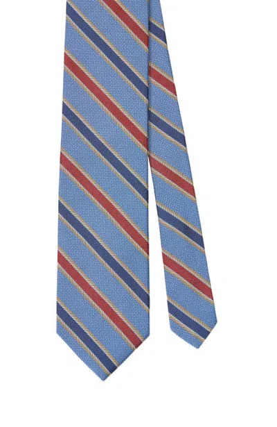 Robert Talbott Robert Textured Best Of Class Necktie In Blue