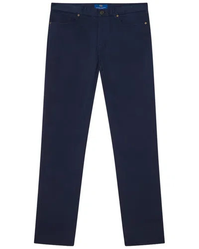 Robert Talbott Rockwell 5 Pocket Pant In Blue