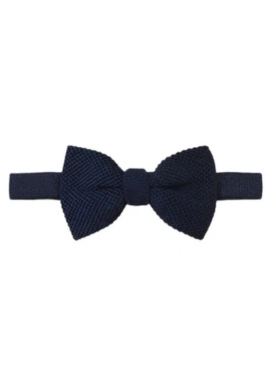 Robert Talbott Ryan Silk Knit Pre-tied Bow Tie In Pattern