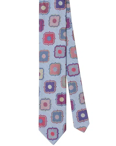 Robert Talbott Silk & Wool-blend Large Medallion Necktie