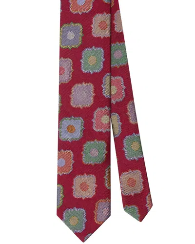 Robert Talbott Silk & Wool-blend Large Medallion Necktie In Multi