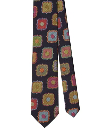 Robert Talbott Silk & Wool-blend Large Medallion Necktie In Multi