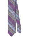 Robert Talbott Silk Large Multi Repp Necktie In Multi