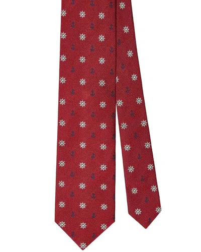 Robert Talbott Silk Nautical Best Of Class Necktie In Brown