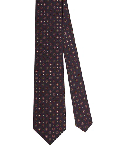 Robert Talbott Silk Neat Best Of Class Necktie In Multi