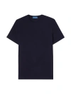 Robert Talbott Stretch Jersey Dean Tee In Black