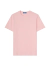 Robert Talbott Stretch Jersey Dean Tee In Pink