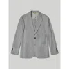 Robert Talbott Wright Lightweight Knit Blazer In Gray Melange