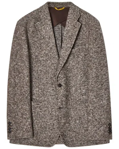 ROBERT TALBOTT WRIGHT WOOL-BLEND KNIT BLAZER