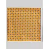 Robert Talbott York Silk Pocket Square In Orange/navy Neat