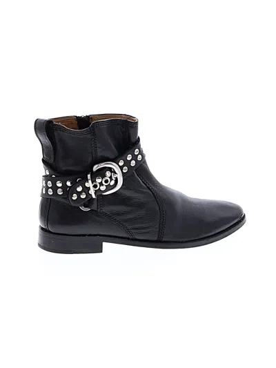 Pre-owned Robert Zur Ankle Boots In Black