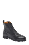 Robert Zur Bryn Lace-up Boot In Black