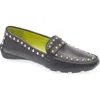 Robert Zur Dittany Studded Driving Loafer In Black