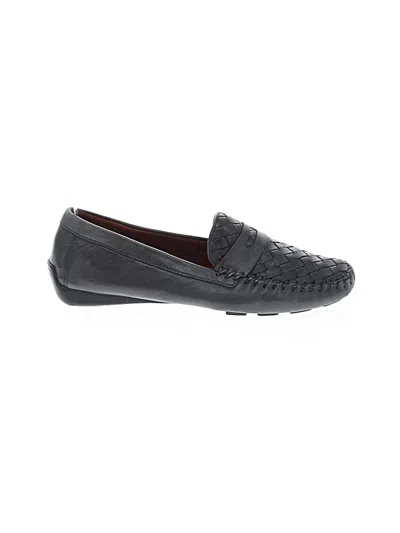 Pre-owned Robert Zur Flats In Gray