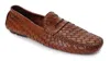 Robert Zur Men's San Tropez Vintage Luggage Loafer In True Glove In Multi