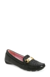 Robert Zur Mirror Driving Loafer In Black