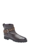 Robert Zur Nicolle Buckle Strap Bootie In Brown