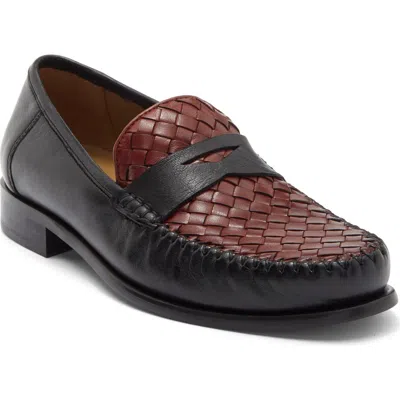 Robert Zur Penny Loafer In Multi