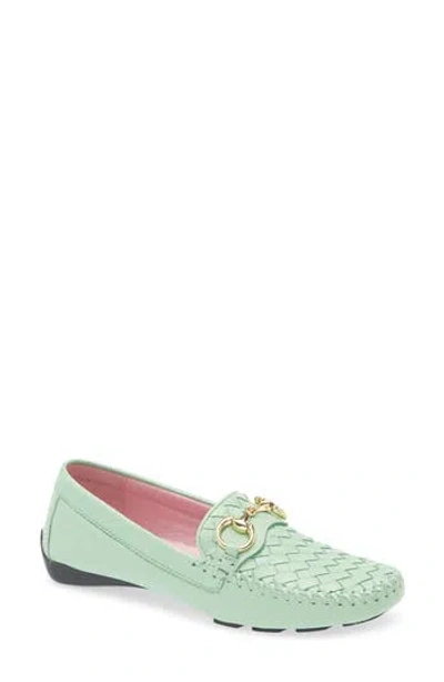 Robert Zur Perlata Driving Shoe In Green