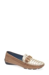 Robert Zur Perlata Loafer In Copper/gold