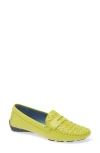 Robert Zur 'petra' Driving Shoe In Kiwi