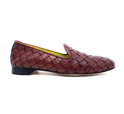 Robert Zur Women's Alyssa Woven Loafer In Vintage Luggage In Multi