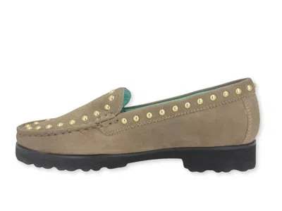 Robert Zur Women's Diane Loafers In Taupe In Transparent