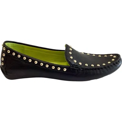 Robert Zur Women's Ditto Loafer In Black True Glove