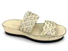 Robert Zur Women's Gala Slide Sandals In Bone/gold In Neutral