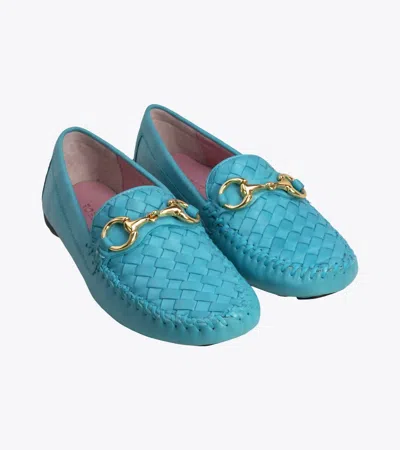 Robert Zur Women's Perlata Loafer In Aqua True Glove In Multi