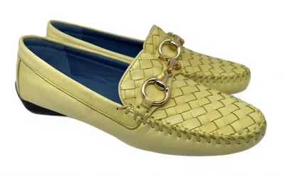 Robert Zur Women's Perlata Loafer In Canary True Glove In Multi