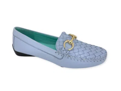 Robert Zur Women's Perlata Loafer In Powder Blue