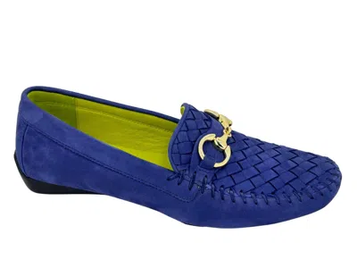 Robert Zur Women's Perlata Suede Flat In Royal In Blue