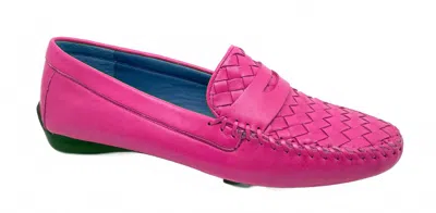 Robert Zur Women's Petra Loafer In Fuchsia True Glove In Multi
