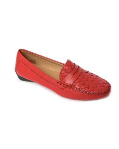 Robert Zur Women's Petra Loafer In Red