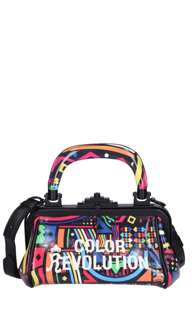Roberta Di Camerino Bags.. Black In Nero Neri E Grigi